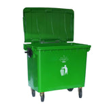 Contenedor para Basura Verde 660L 175G