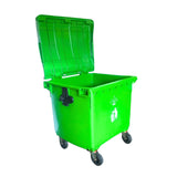 Contenedor para Basura Verde 1100L 290G
