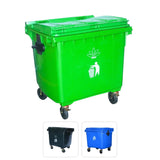 Contenedor para Basura Verde 1100L 290G