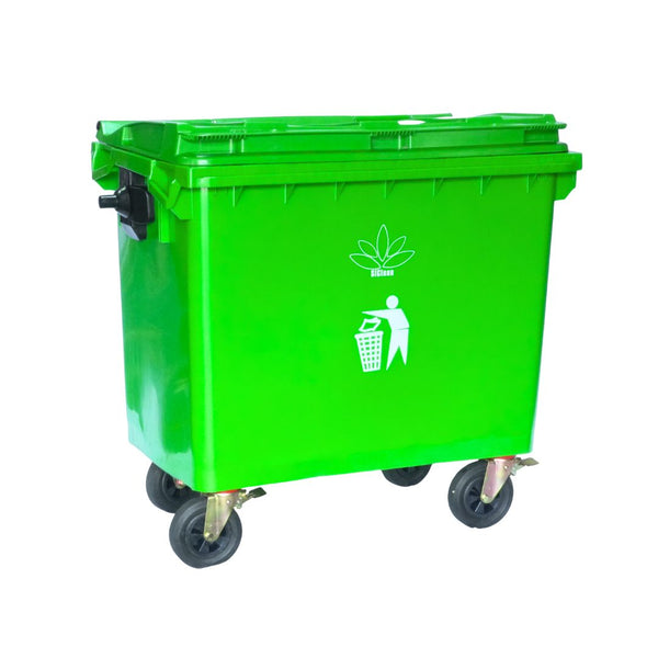 Contenedor para Basura Verde 660L 175G
