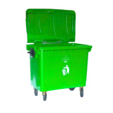 Contenedor para Basura Verde 660L 175G