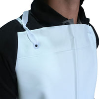 Delantal de PVC Blanco