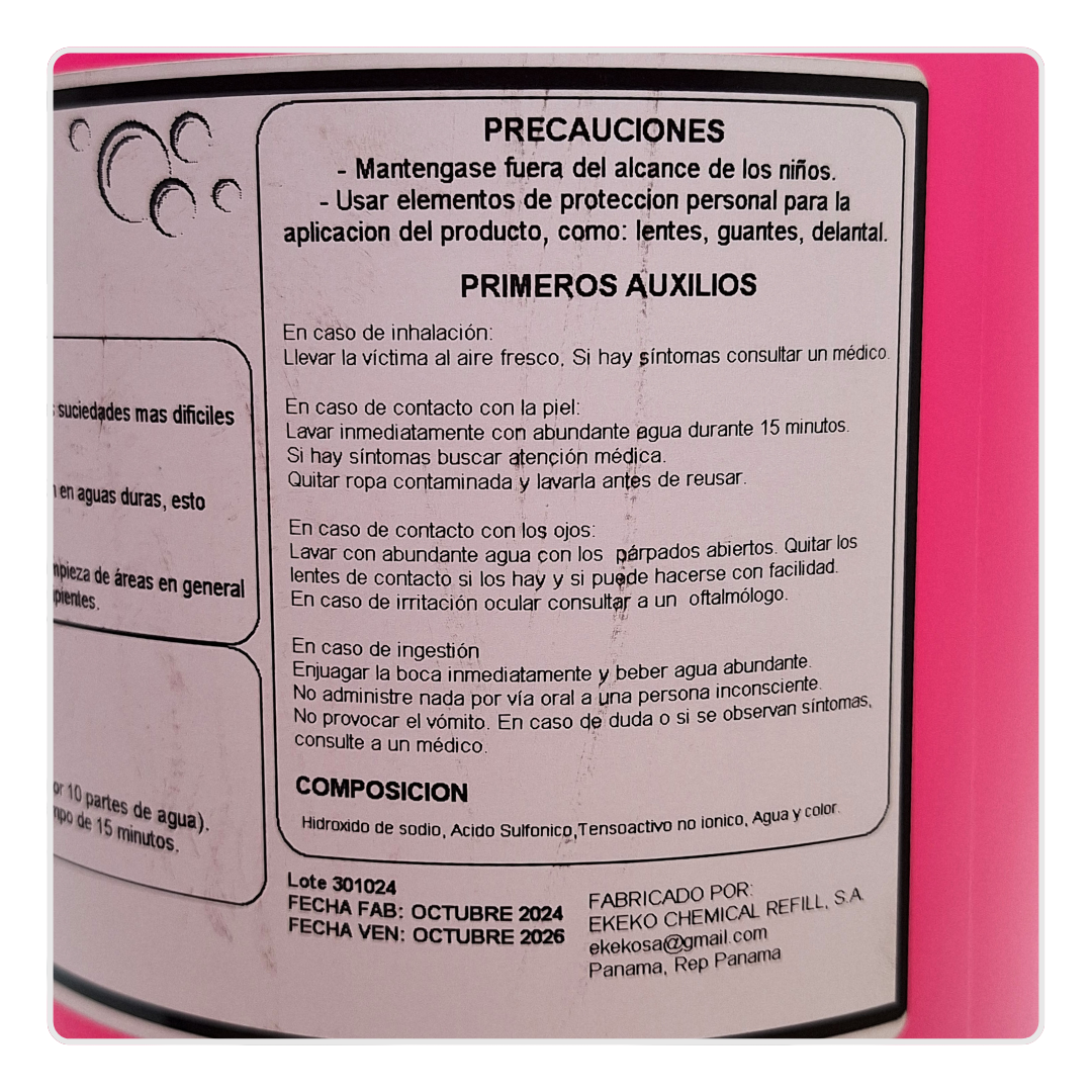 Desengrasante Industrial Galón