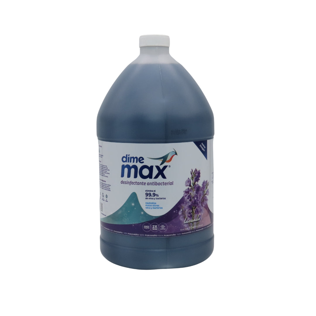 Desinfectante Antibacterial para Pisos Dimemax Elimina 99.9% de Virus y Bacterias PH Neutro Galón Varias Fragancias