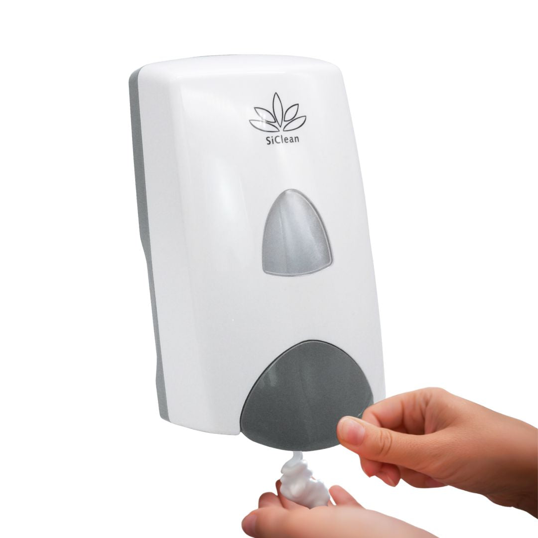 Dispensador Rellenable Jabón o Antibacterial en Espuma  1000ml -942-
