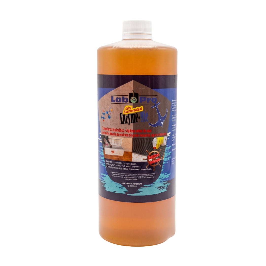 Enzima Limpiadora y Digestora de Malos Olores Telas Alfombras y cualquier Superficie - Odor Enzyme Pro 1qt