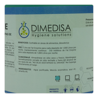Fat Enzyme Tratamiento Para Trampas de Grasa y Drenajes