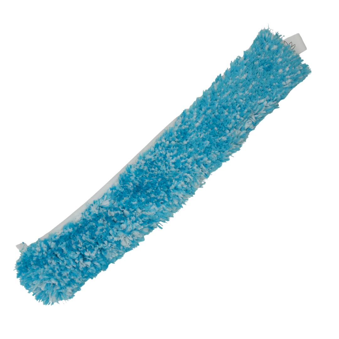 Refill Felpa Azul Micro-fibra de Escurridor de Vidrio 14”