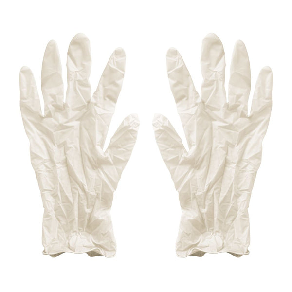 Guantes de Latex x 100 unidades ( sin polvo )