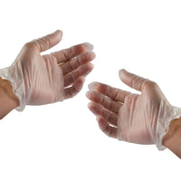 Guantes de Vinyl x 100 unidades