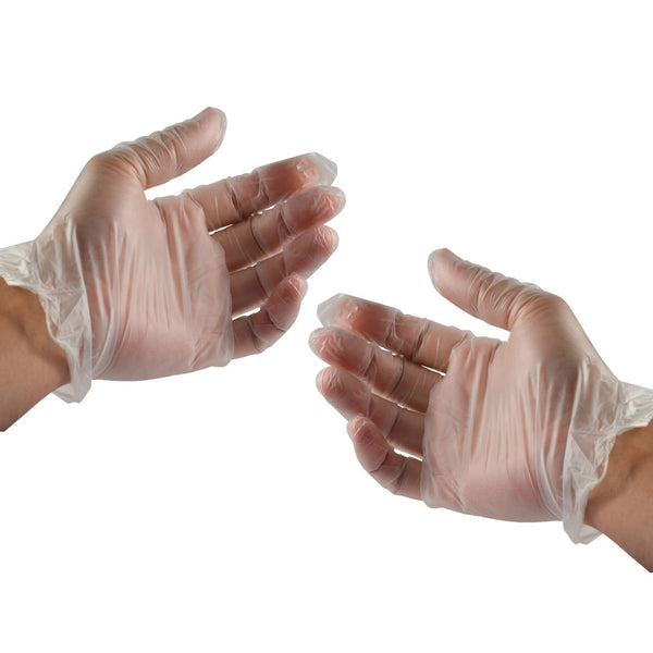 Guantes de Vinyl x 100 unidades