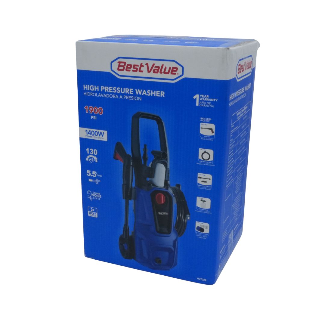 Hidrolavadora 1900PSI 120V 60HZ - Bestvalue