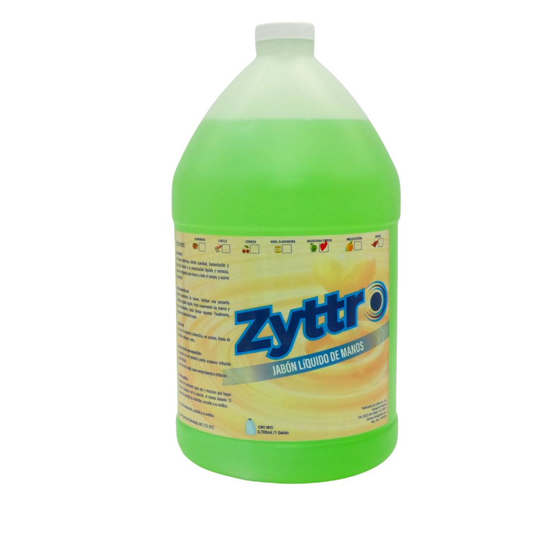 Jabón de Manos Líquido en Galón Zyttro
