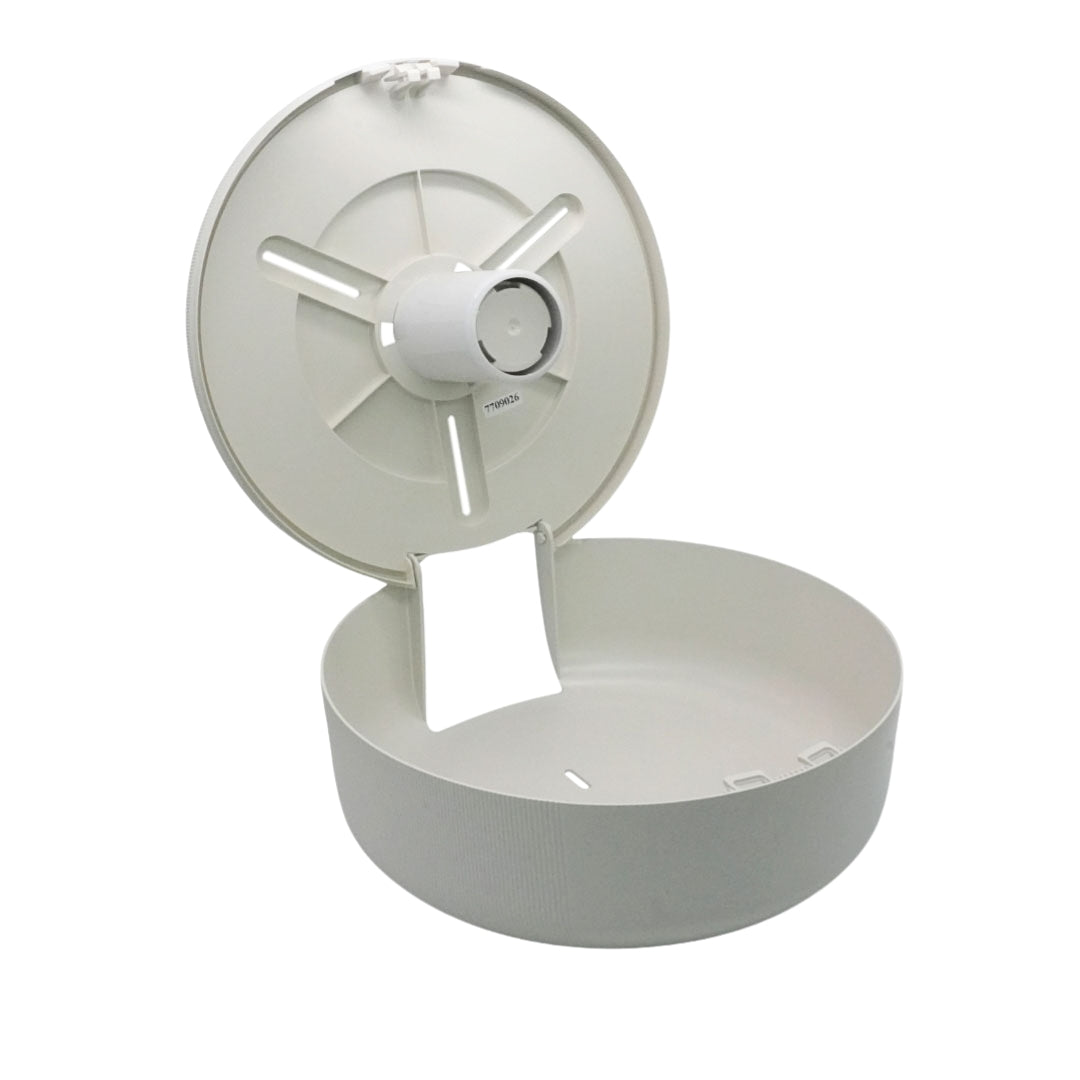 Dispensador Papel Higiénico Jumbo Blanco - Fabricado con 100% Materia Prima Reciclada