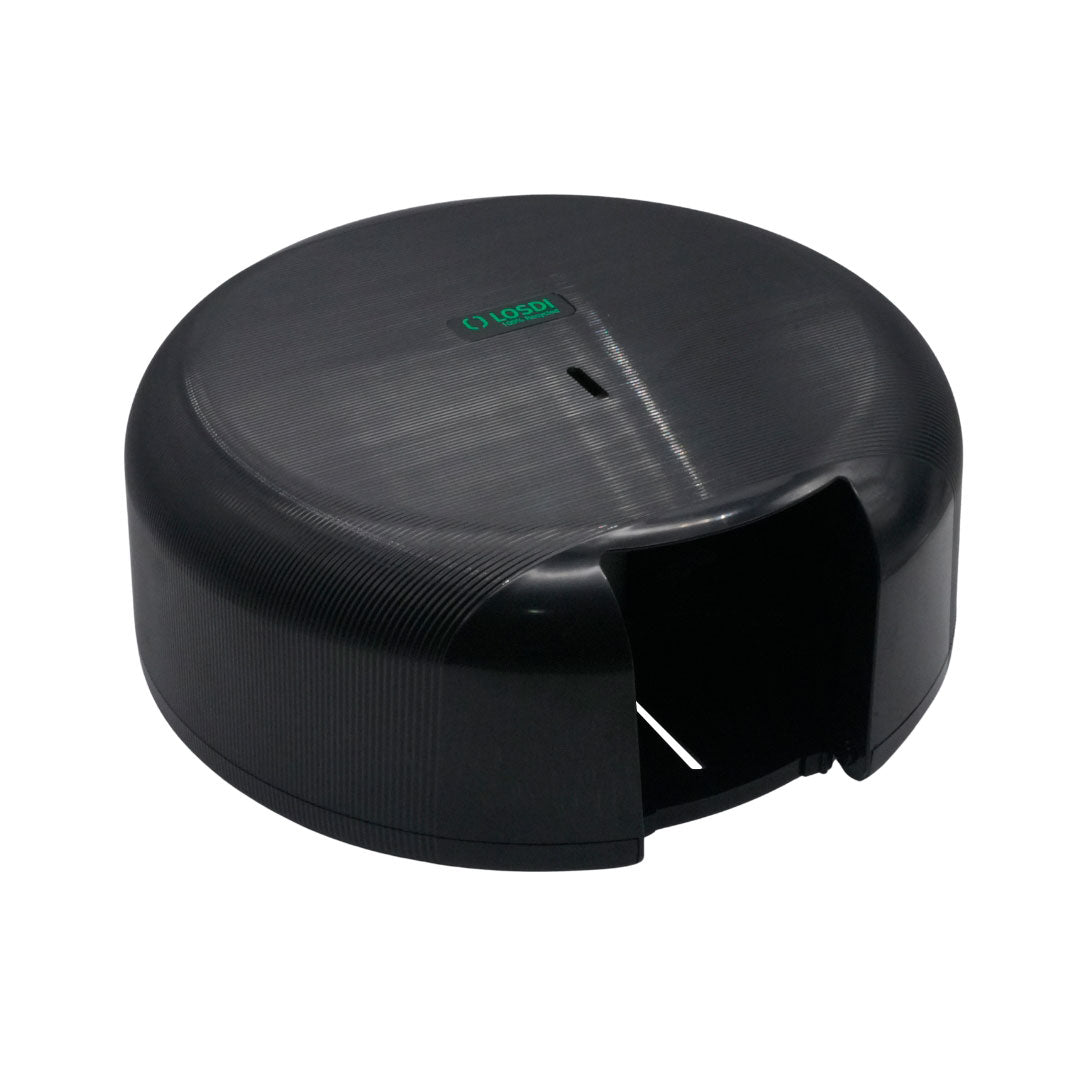 Dispensador Papel Higiénico Jumbo Negro - Fabricado con 100% Materia Prima Reciclada