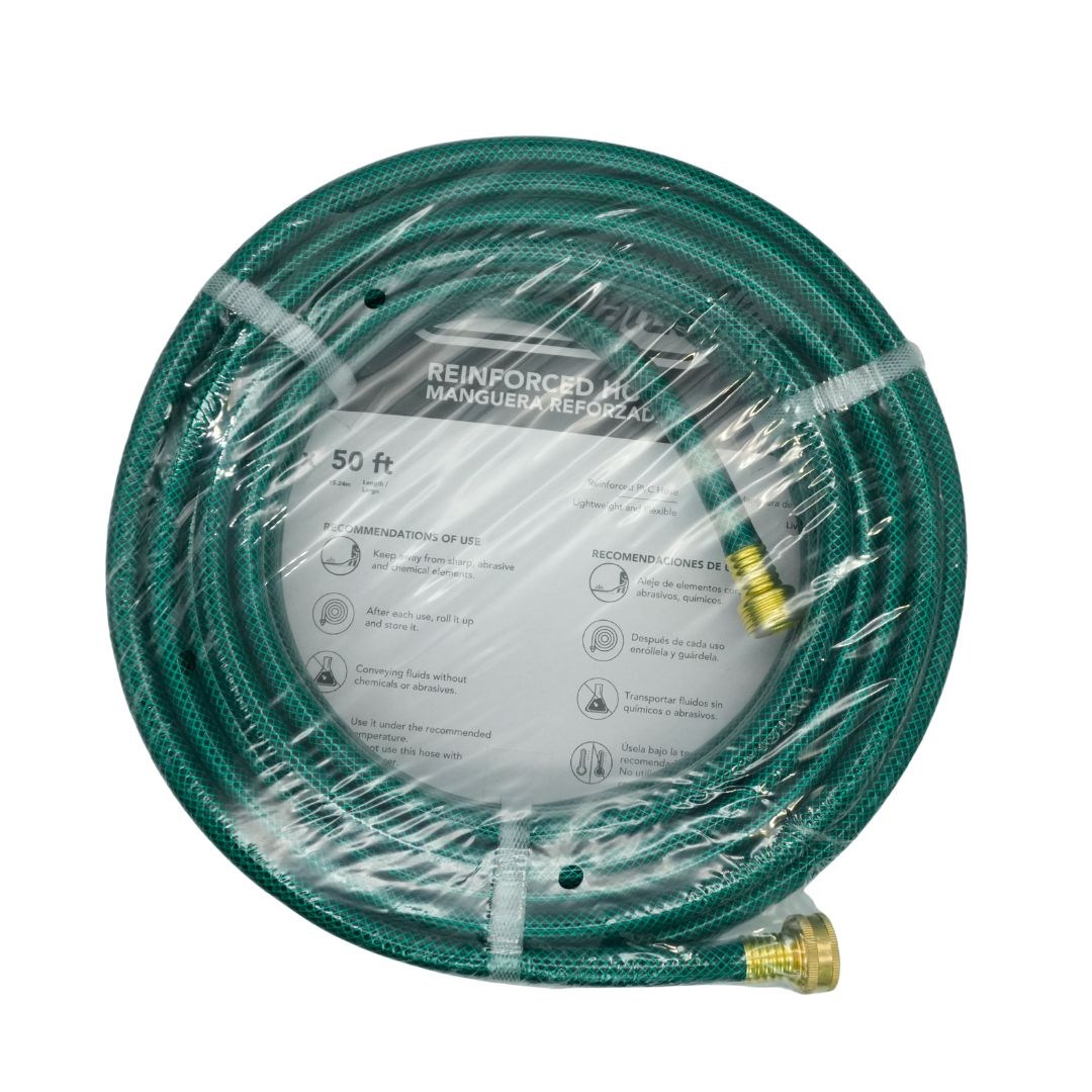 Manguera Reforzada 3 Capas 1/2 x 50ft - Bestvalue