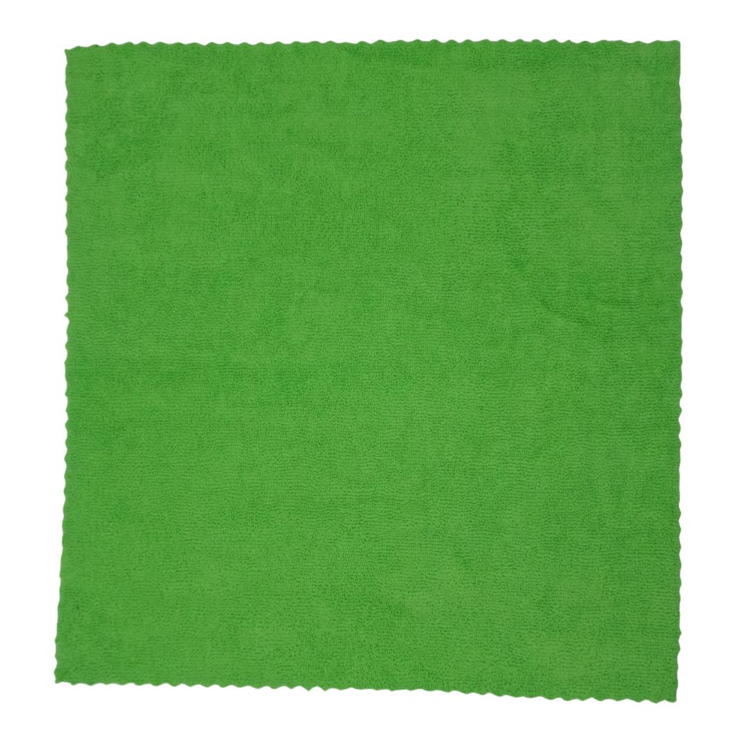 Paños de Microfibra Zigzag 40x40cm Paquete de 25 Unidades - 4 Colores