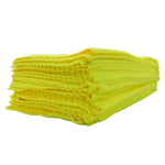 Paños de Microfibra Zigzag 40x40cm Paquete de 25 Unidades - 4 Colores