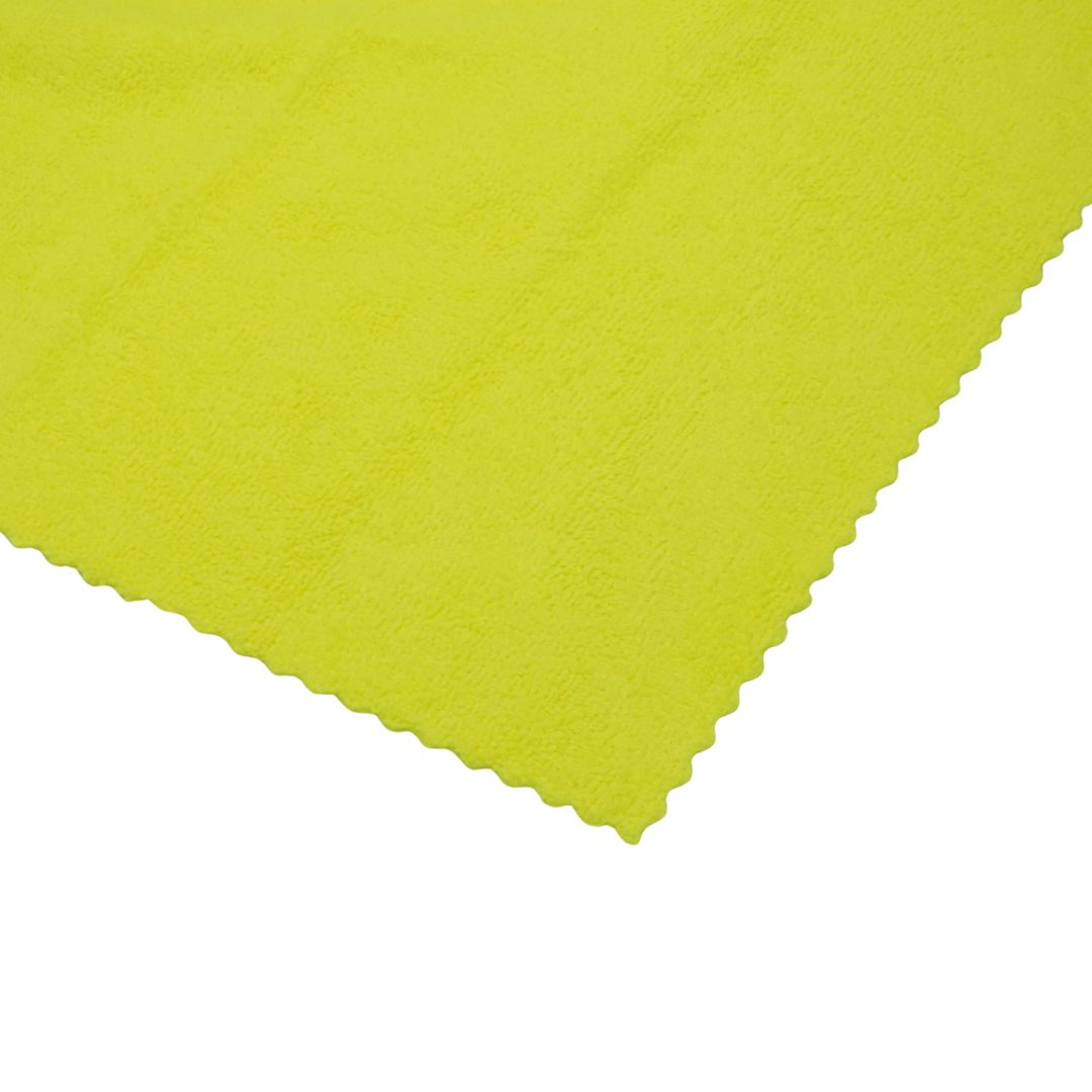 Paños de Microfibra Zigzag 40x40cm Paquete de 25 Unidades - 4 Colores