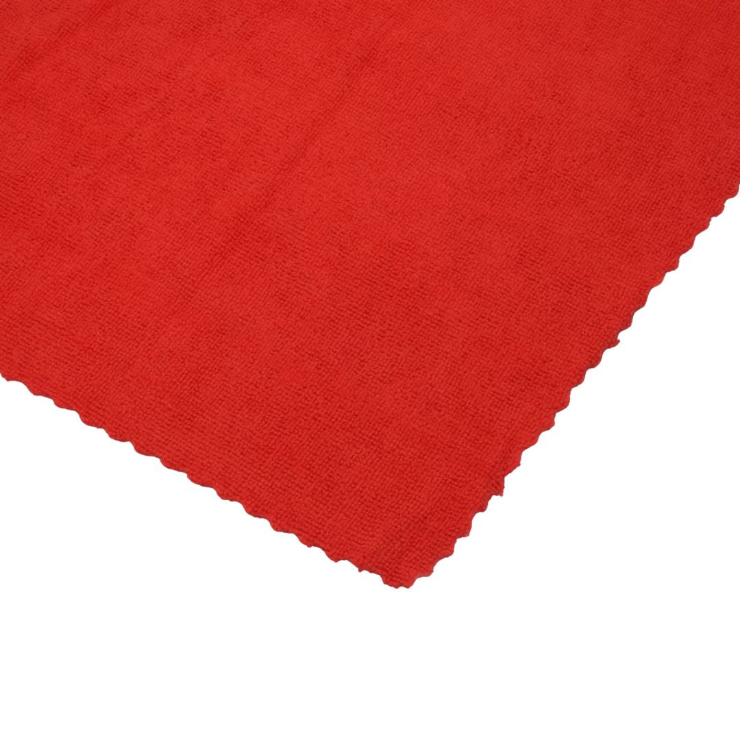 Paños de Microfibra Zigzag 40x40cm Paquete de 25 Unidades - 4 Colores