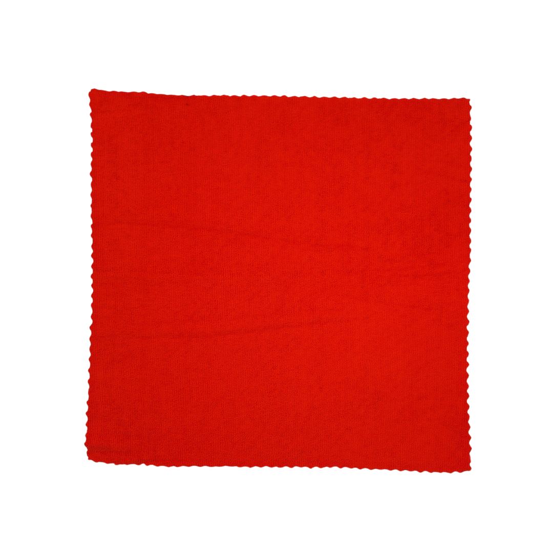 Paños de Microfibra Zigzag 40x40cm Paquete de 25 Unidades - 4 Colores