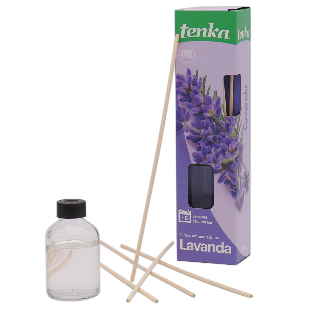 Difusor de Fragancia con Varillas Lavanda