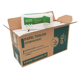 Papel Toalla Foliado 8 Paquetes x 250 Hojas (2000 hojas) (1pliego) -PRO376-
