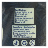 Papel Higiénico Rollito 24 Rollos x 200 Hojas (2pliegos)