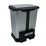 Cesto Lexus Metalizado 40L Pedal Bolsa32