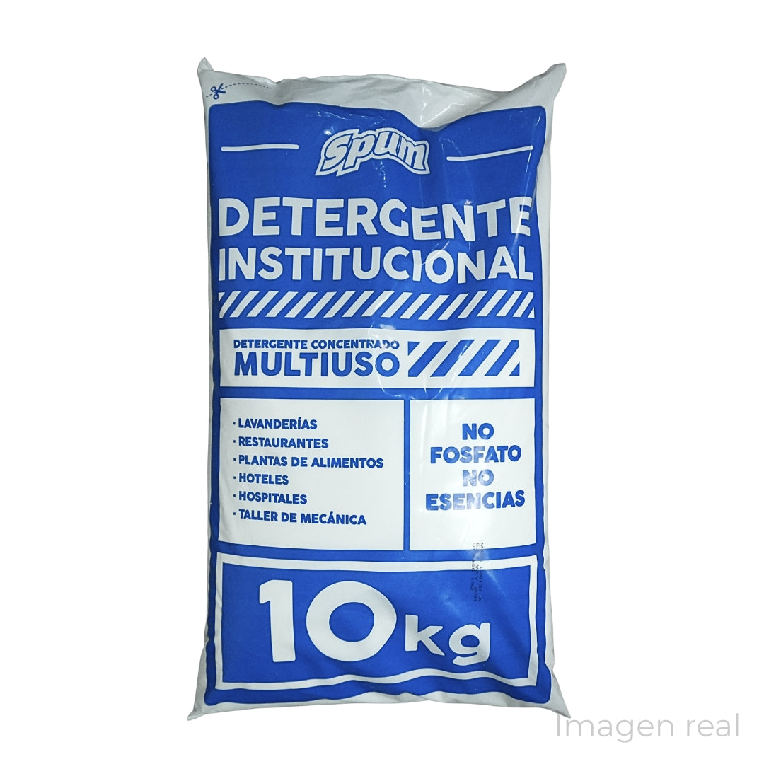 Spum Detergente Institucional Concentrado Sin Olor Saco 10kg