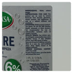 Vinagre Natural para Limpieza Extra Fuerte 6%