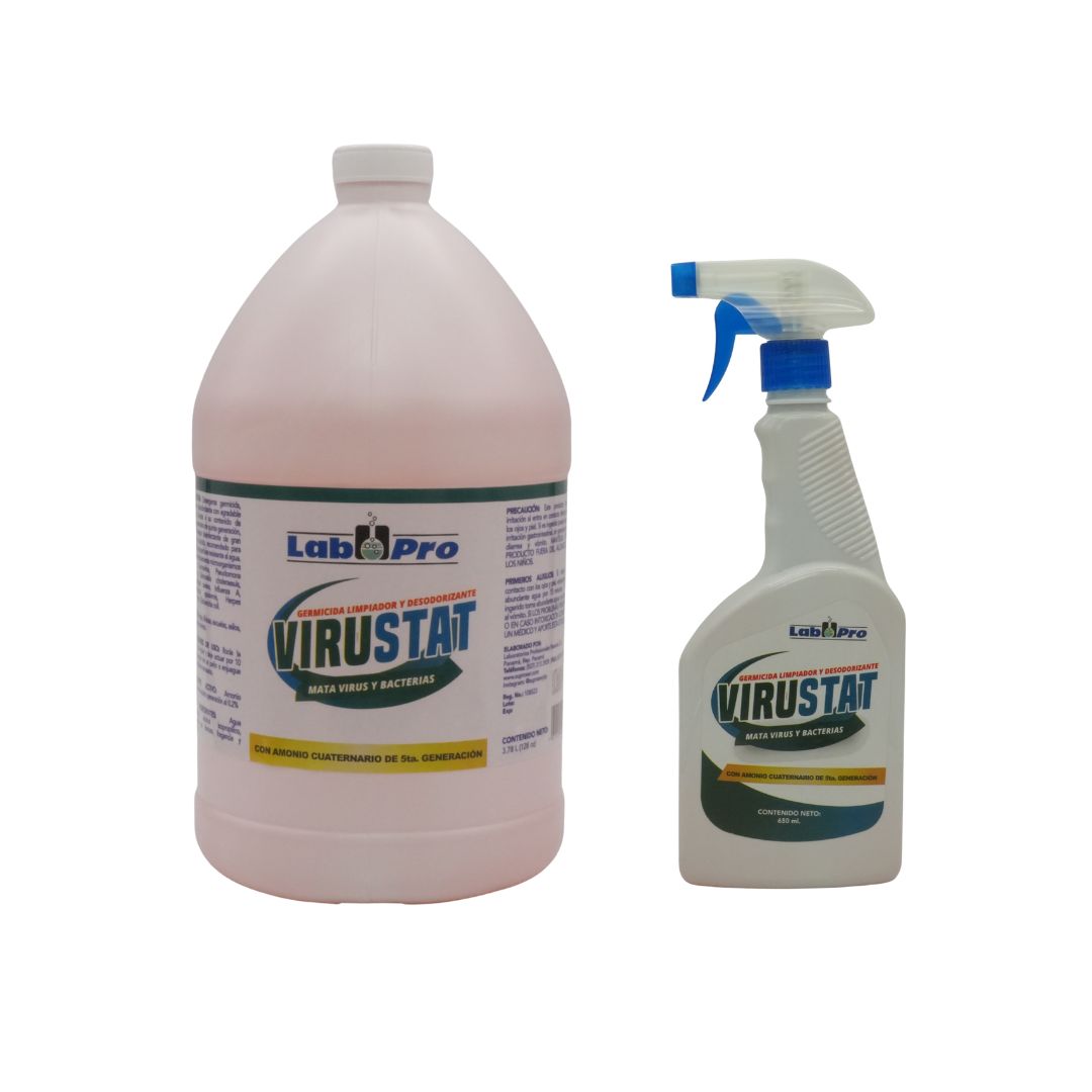 Germicida Limpiador Fungicida - Virustat Galón o 650ml