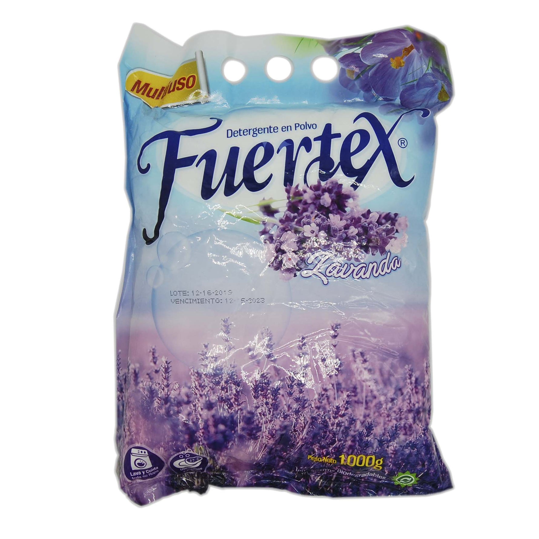 Detergente en Polvo Fuertex 1000 - 500 - 200 Gramos