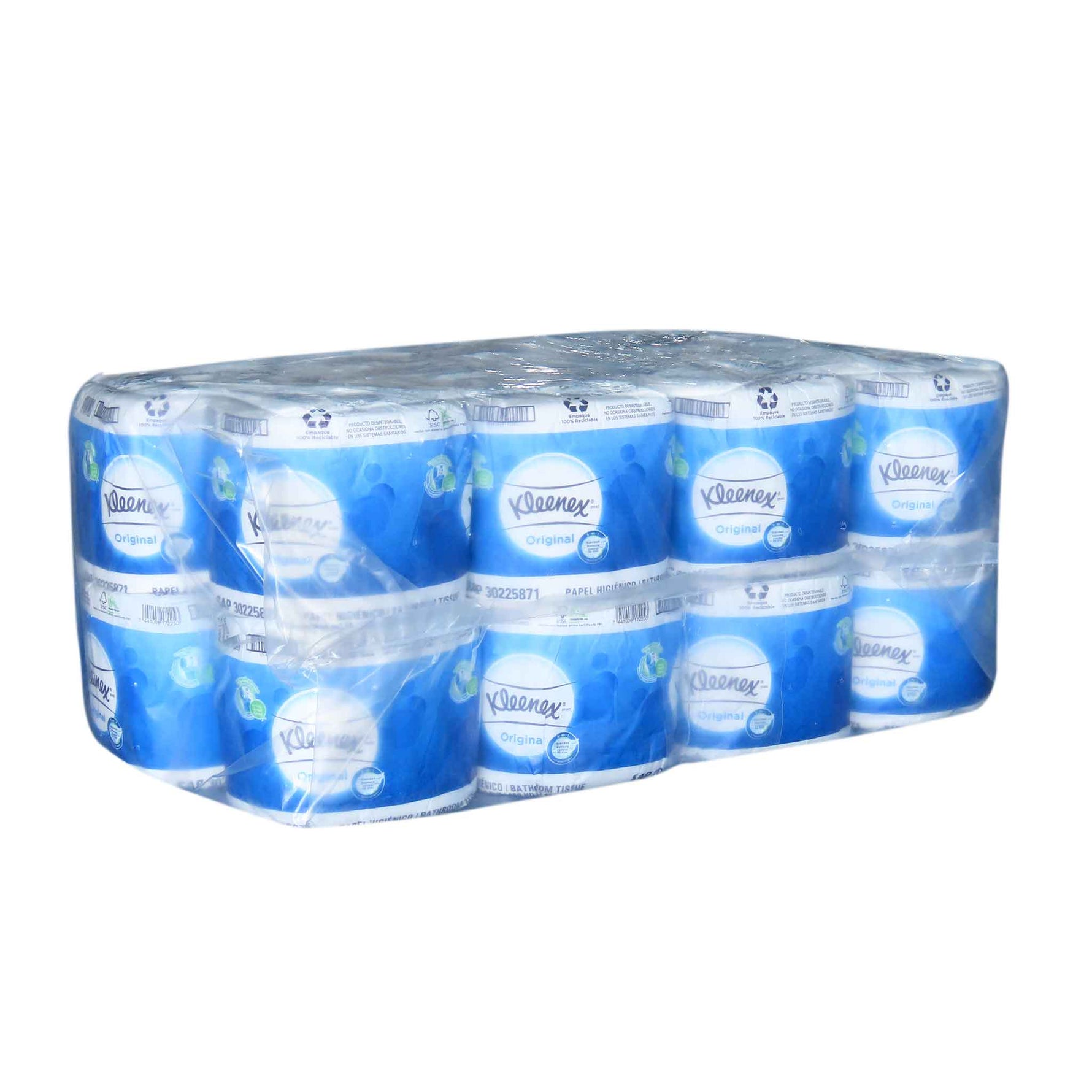 Papel Higiénico Kleenex Rollito 24 Rollos x 450 Hojas (2pliegos) -K5871-