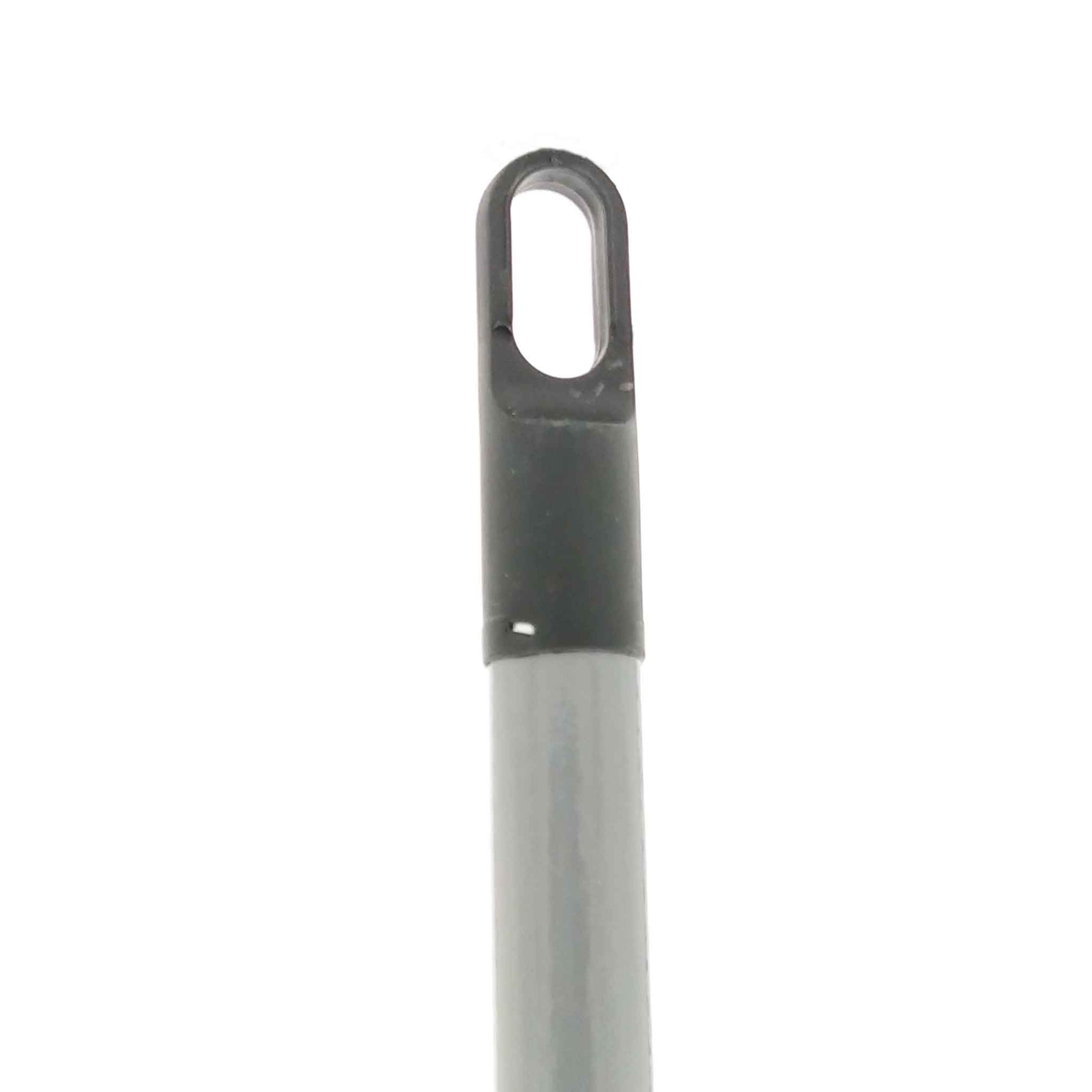 Escoba de Cerdas Duras con Palo de Madera Forrado Negra