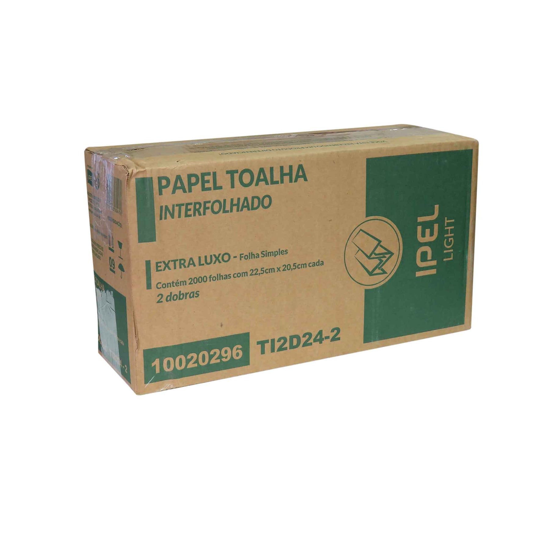 Papel Toalla Foliado 8 Pqts x 250 Hojas (2000 hojas) (1pliego)